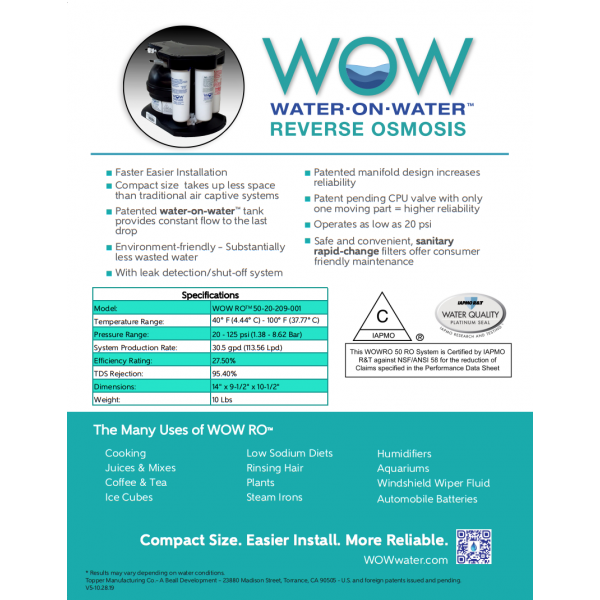 Main Filtration System Main Filtration System
